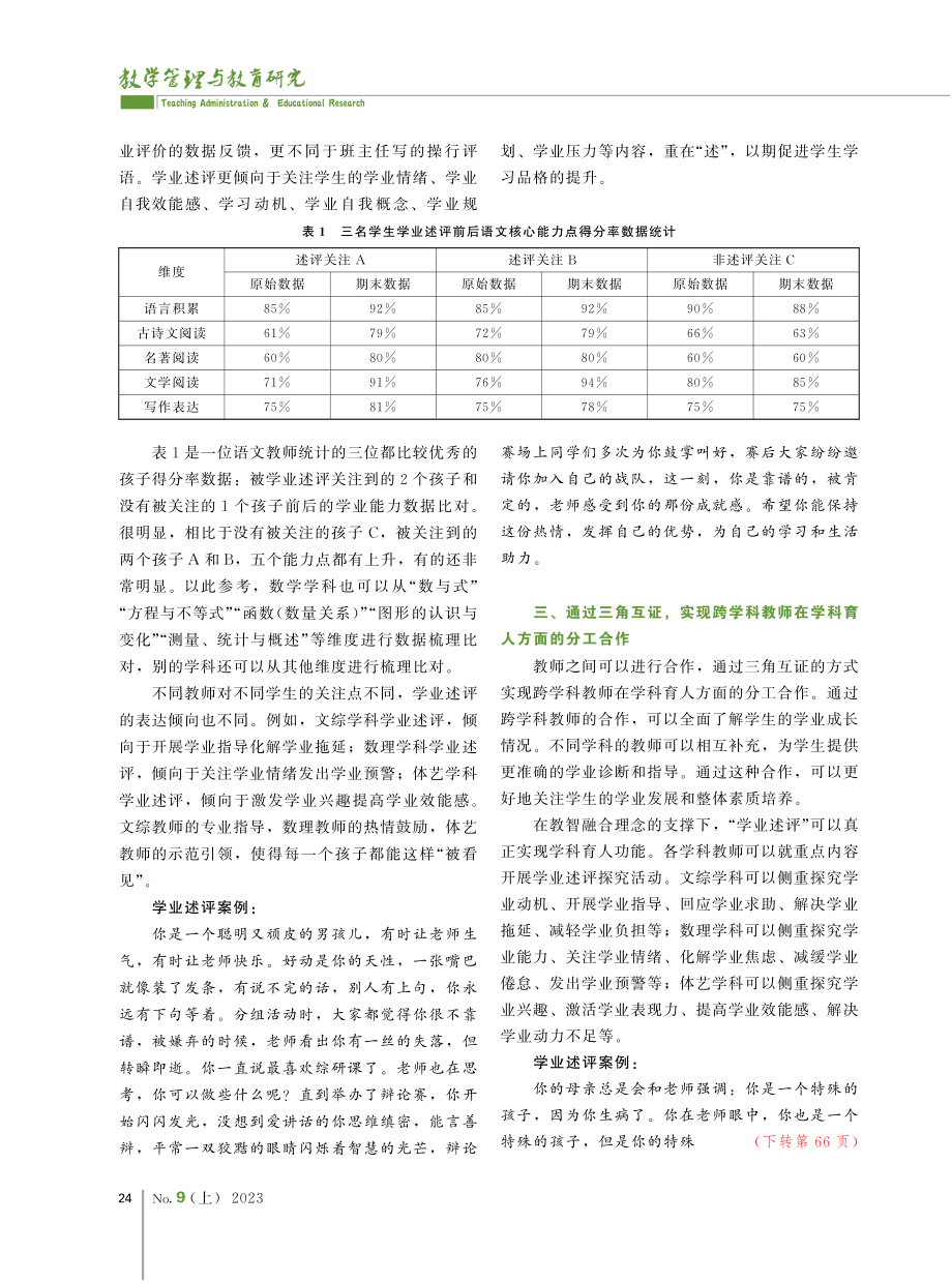 教智融合理念下教师跨学科学业述评初探.pdf_第2页