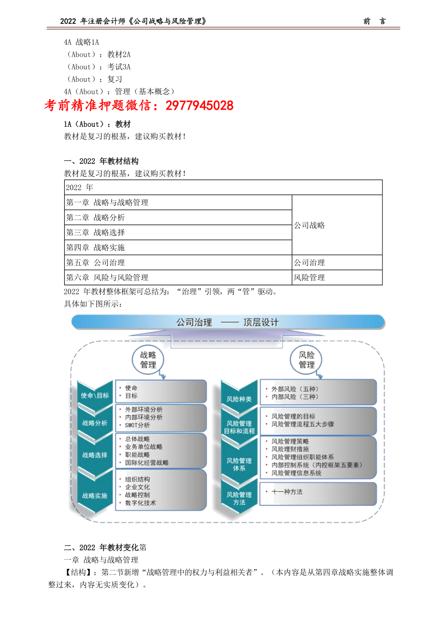 讲义_公司战略与风险管理_基础精讲_杭建平_前　言_create.docx_第1页