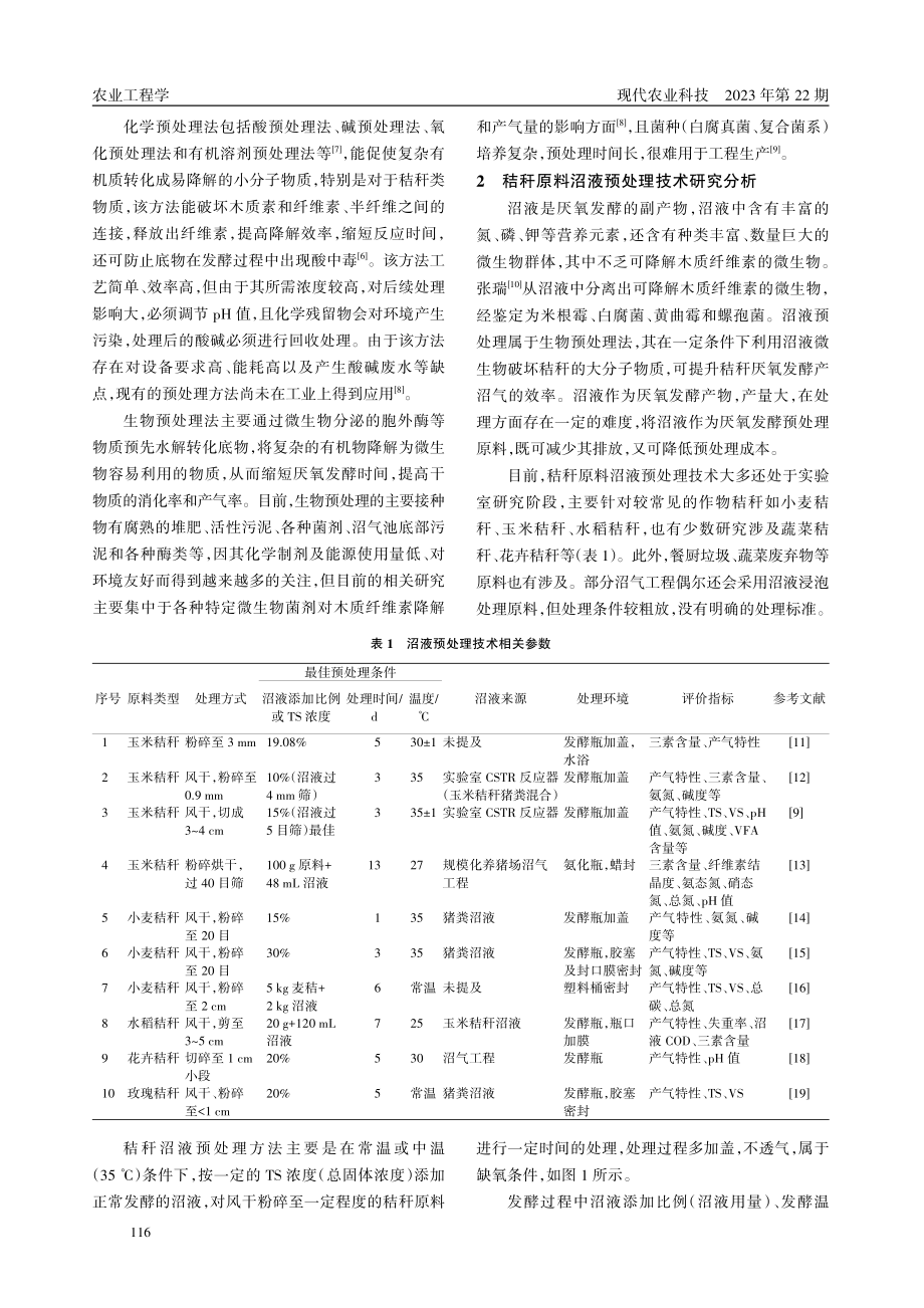 秸秆原料沼液预处理技术研究分析及评价.pdf_第2页