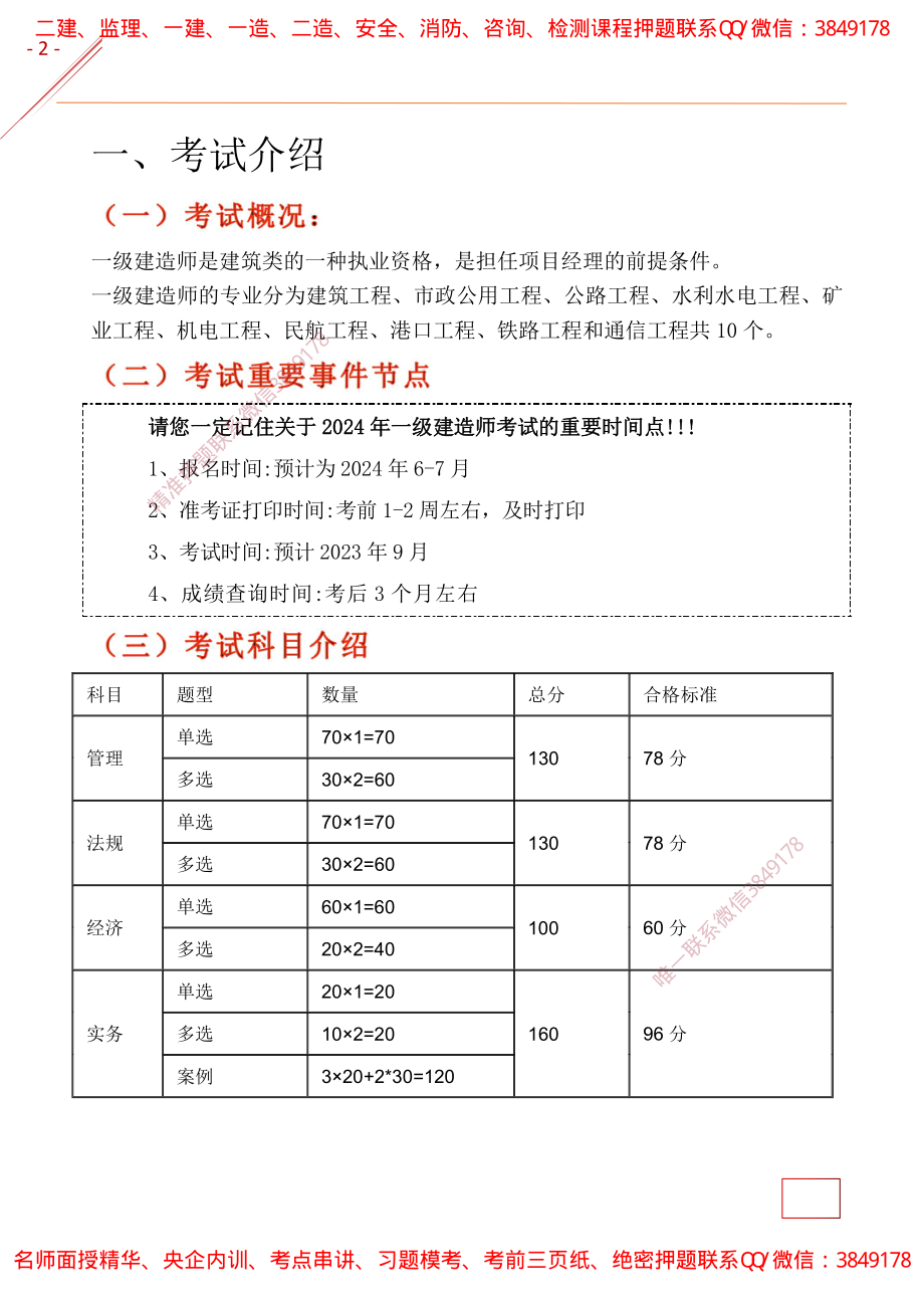 2024年一建全年学习规划-建筑实务四科.pdf_第2页