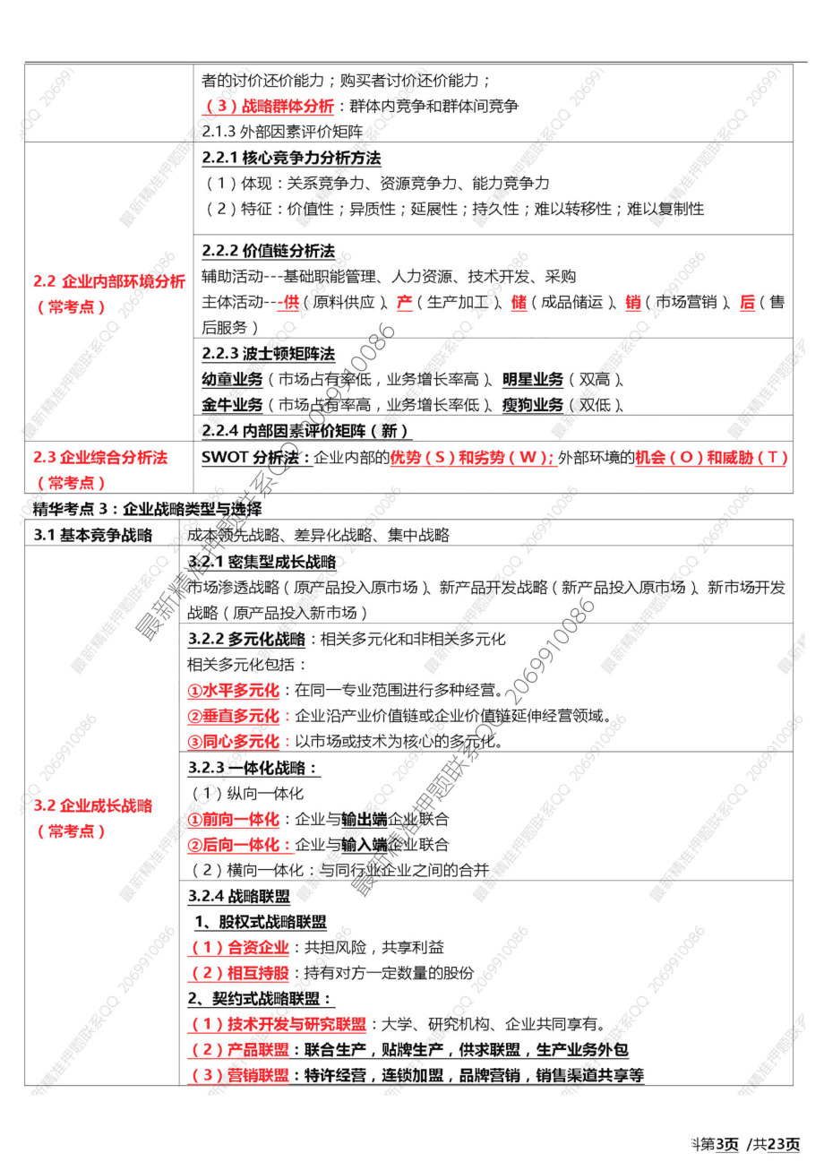 2017中级经济师-内部资料-工商.pdf_第3页