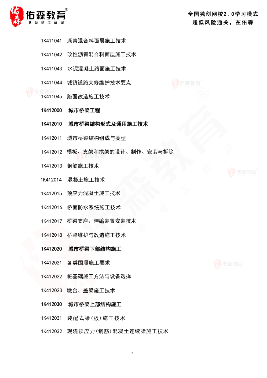 2024一建《市政实务》考试大纲(1).pdf_第3页