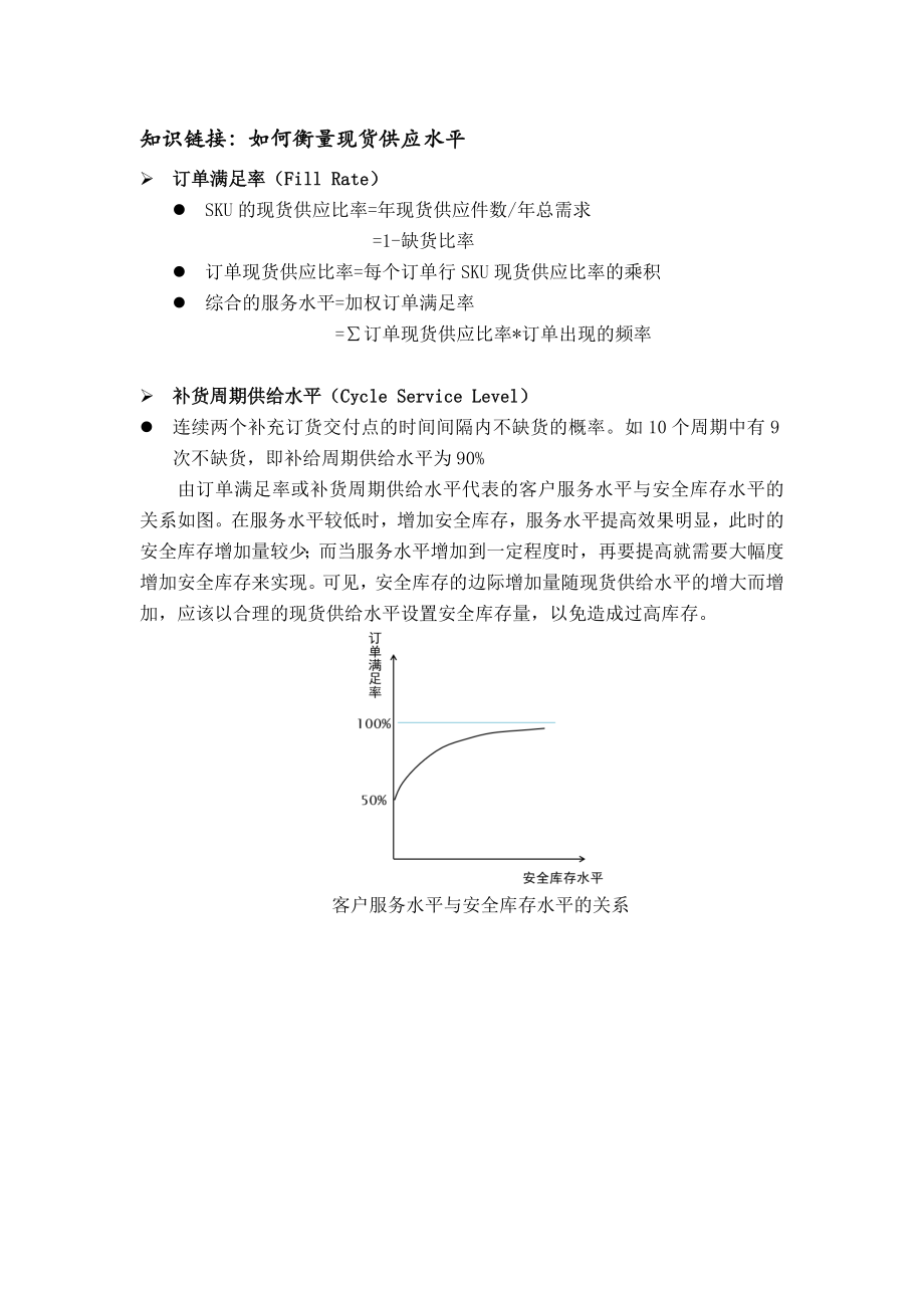 知识链接：如何衡量现货供应水平.docx_第1页