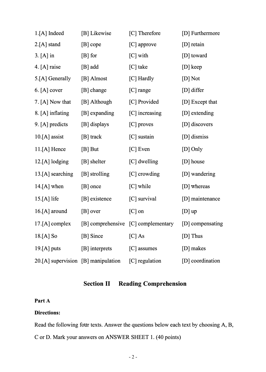 2006年考研英语真题【公众号：葱哥说考研 考研资料免费分享】.pdf_第3页