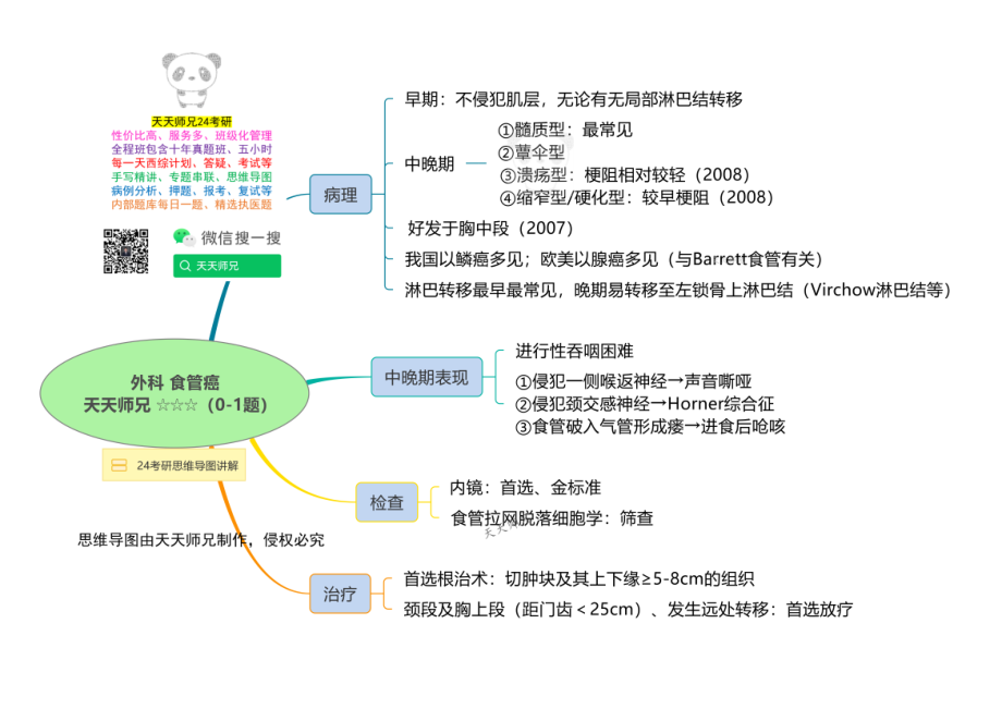 2024天天师兄外科 思维导图无水印打印版本 汇总.pdf_第2页