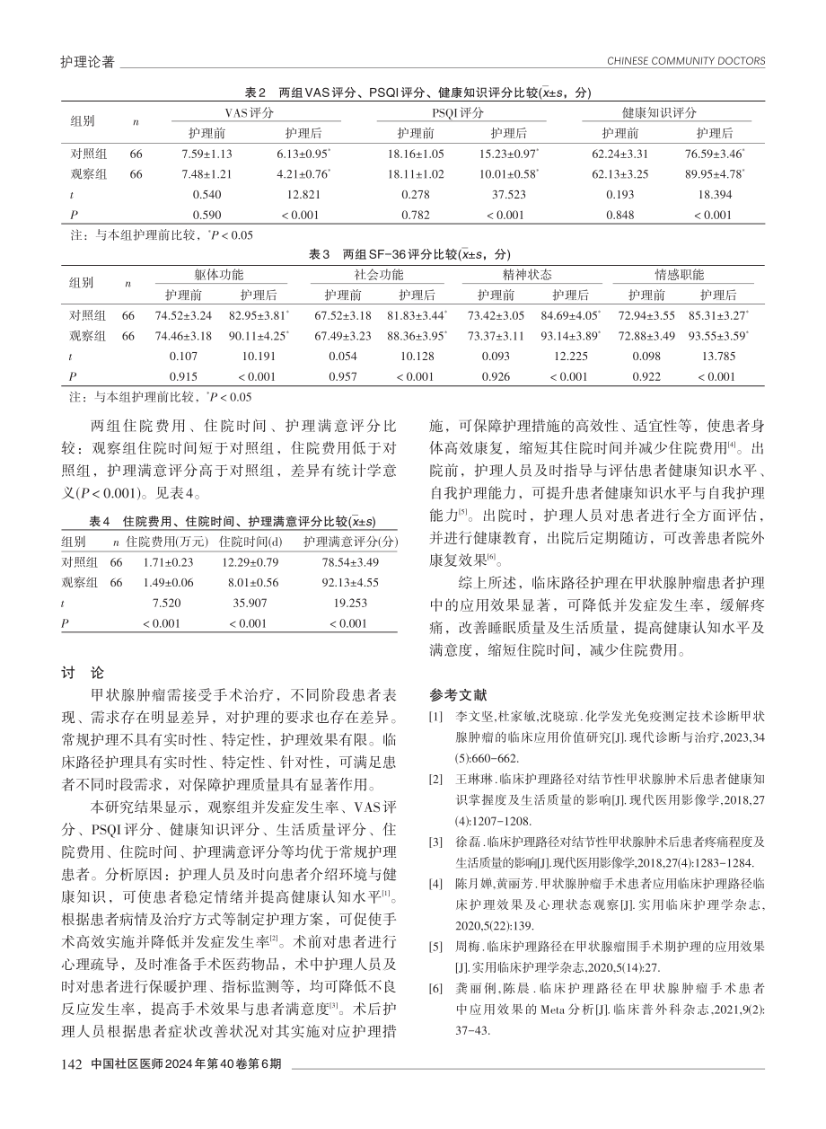 临床路径护理在甲状腺肿瘤患者护理中的应用效果.pdf_第3页