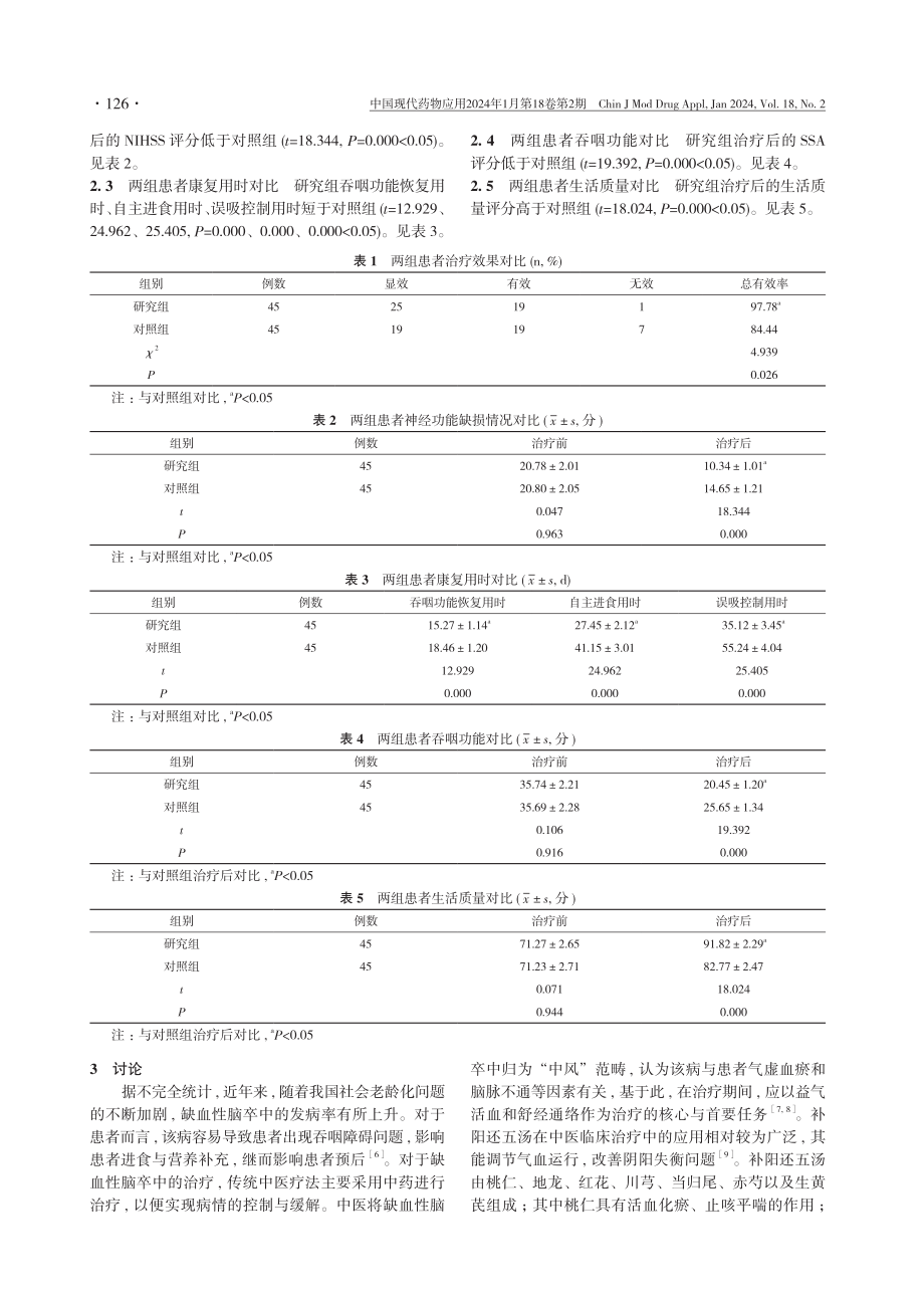 针药联合常规康复治疗缺血性脑卒中吞咽障碍的临床研究.pdf_第3页