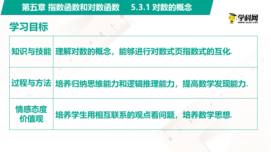 5.3.1对数的概念(PPT)-【中职数学】2022-2023学年高一下学期同步教学课件（高教版·2021 基础模块下册）.pptx_第2页