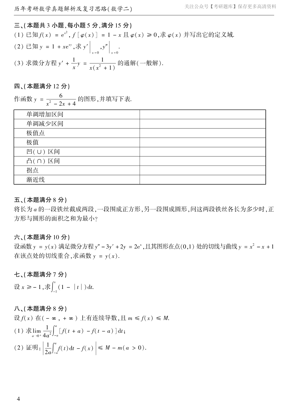 1988考研数学二真题.pdf_第2页