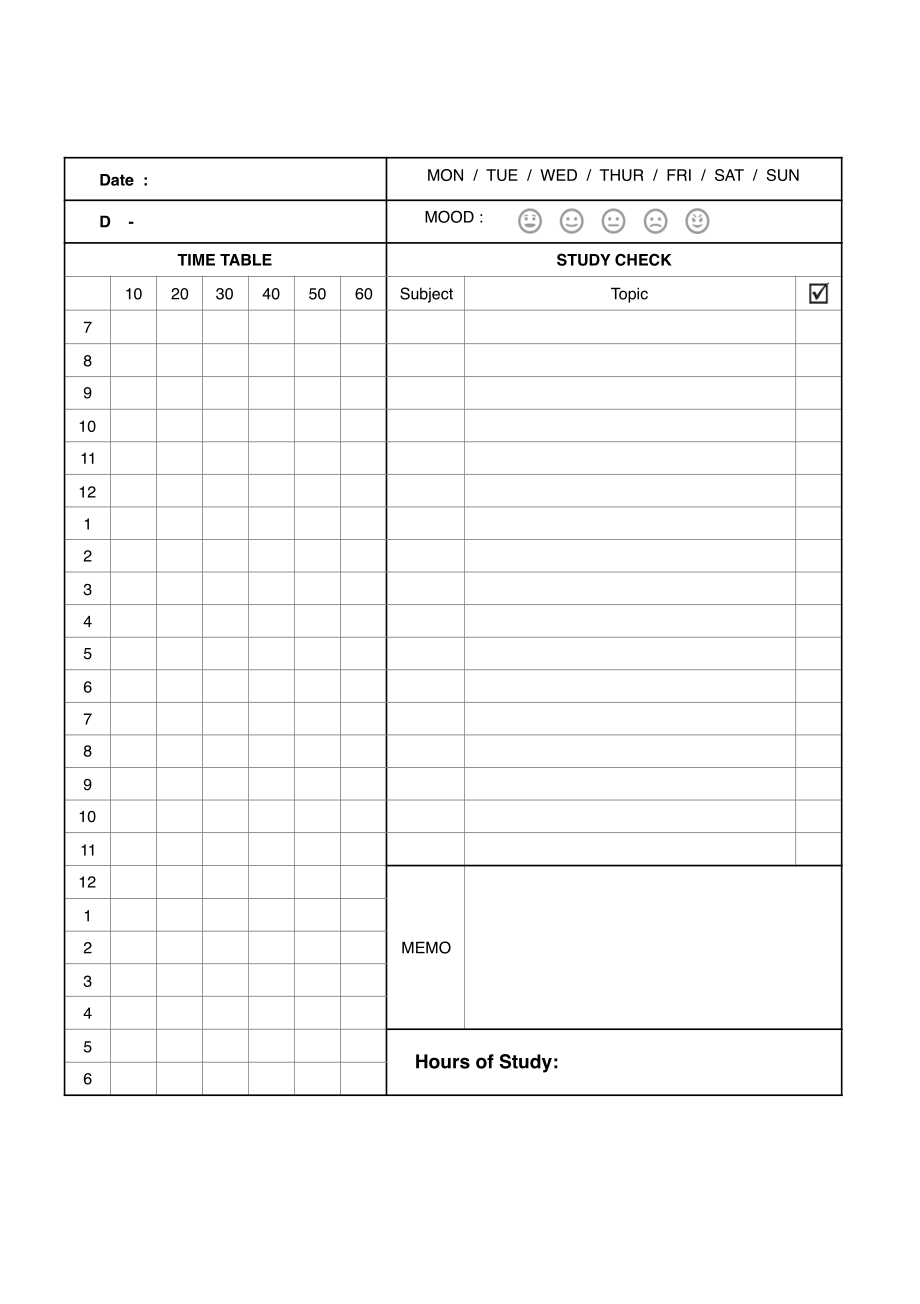 Daily Study Planner Printable.pdf_第1页