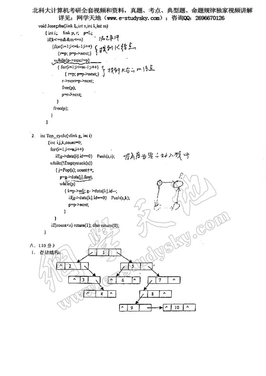 北科大2002年《数据结构》考研真题答案.pdf_第3页