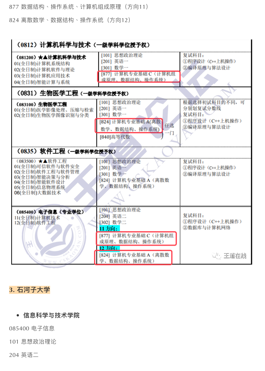 21年考三门专业课的 211 院校和专业汇总.pdf_第3页