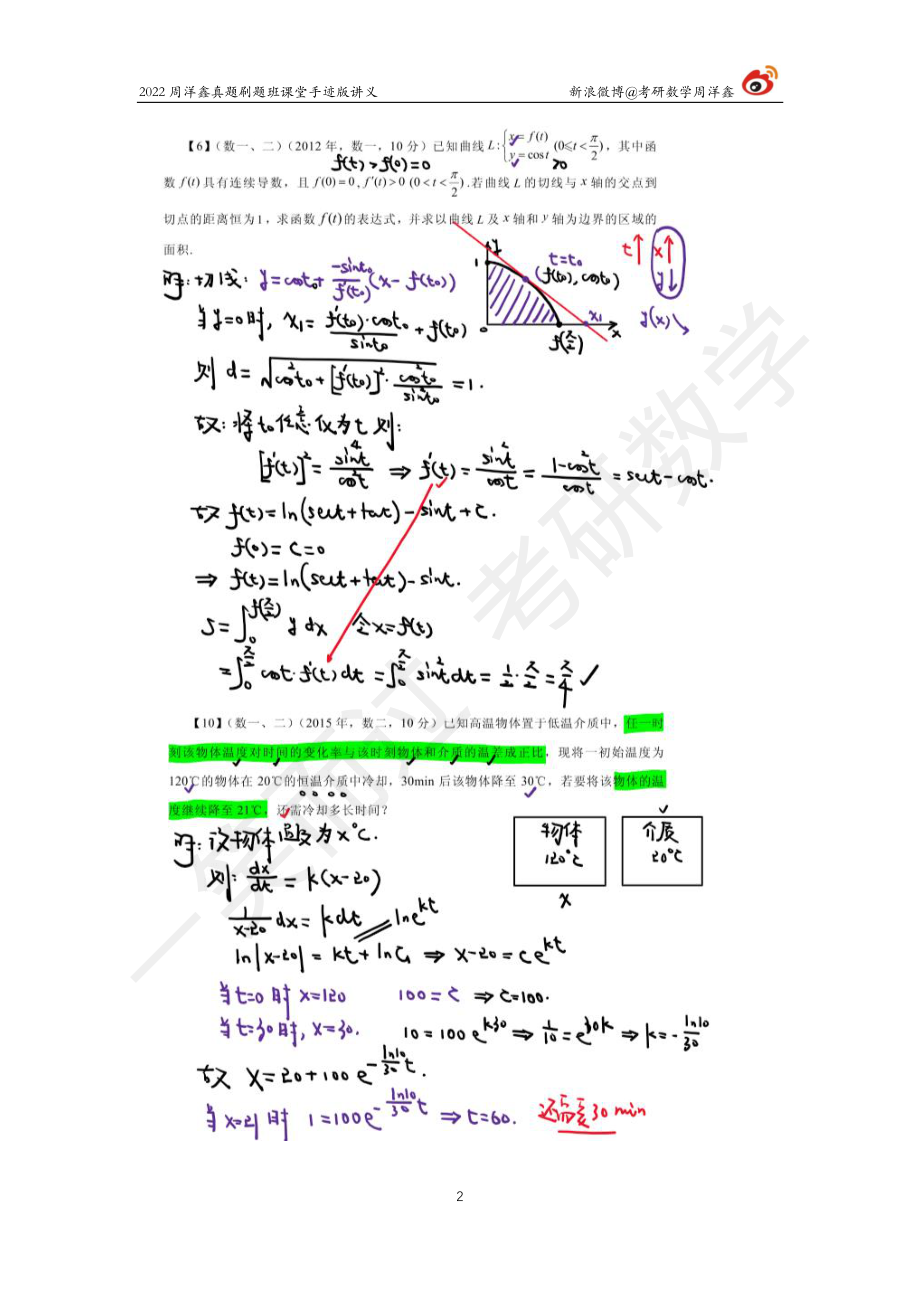 22周洋鑫真题刷题班（13—16）考研资料.pdf_第2页