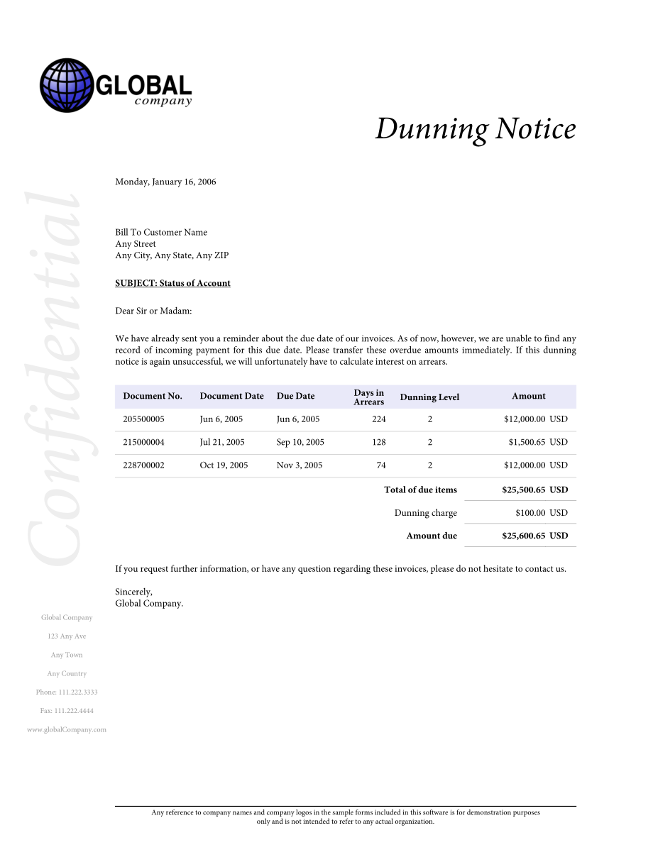 Dunning Notice Level2.pdf_第1页