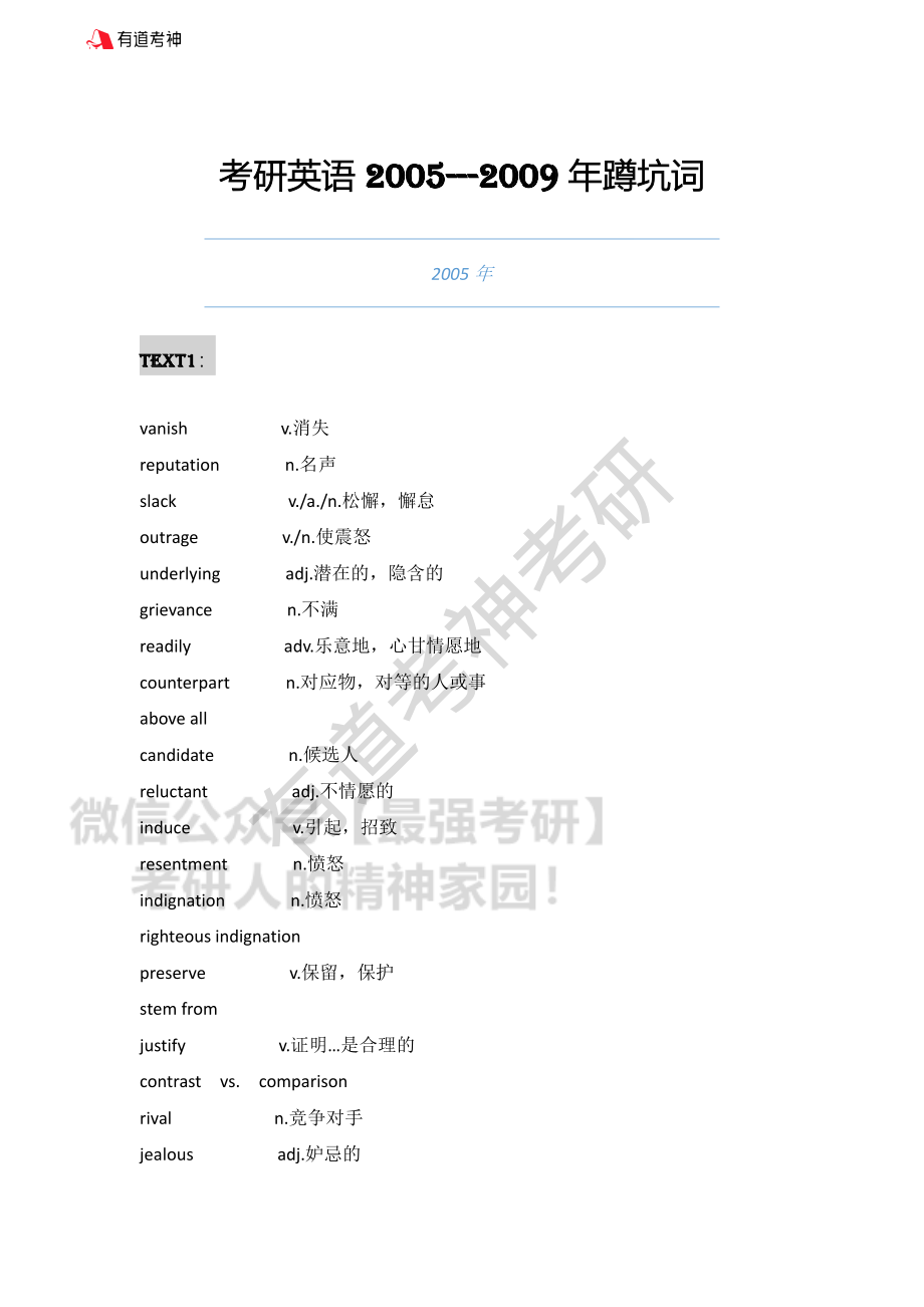 2005--2009蹲坑词讲义.pdf_第1页