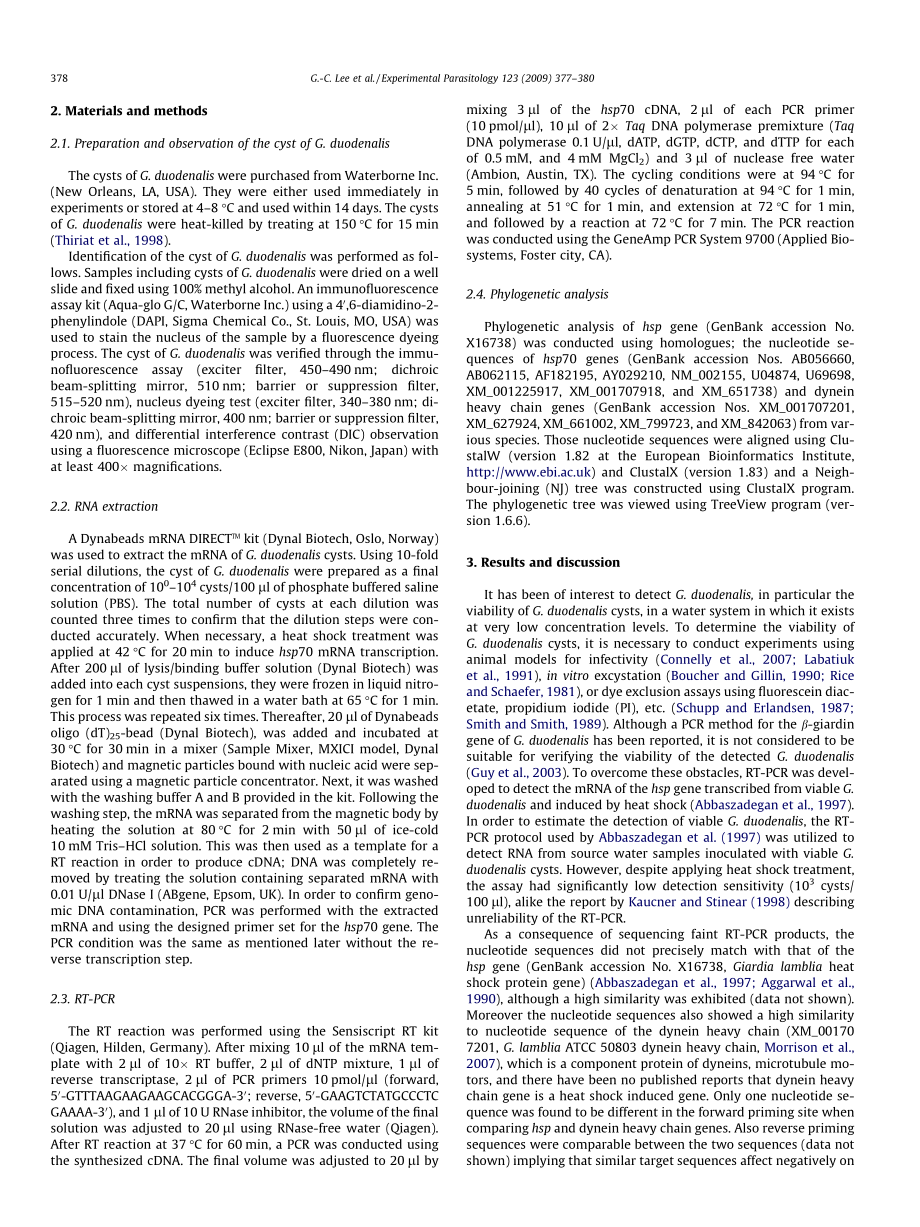 Improved detectionby RT-PCR of heat shock-inducible hsp70 gene(1).pdf_第2页