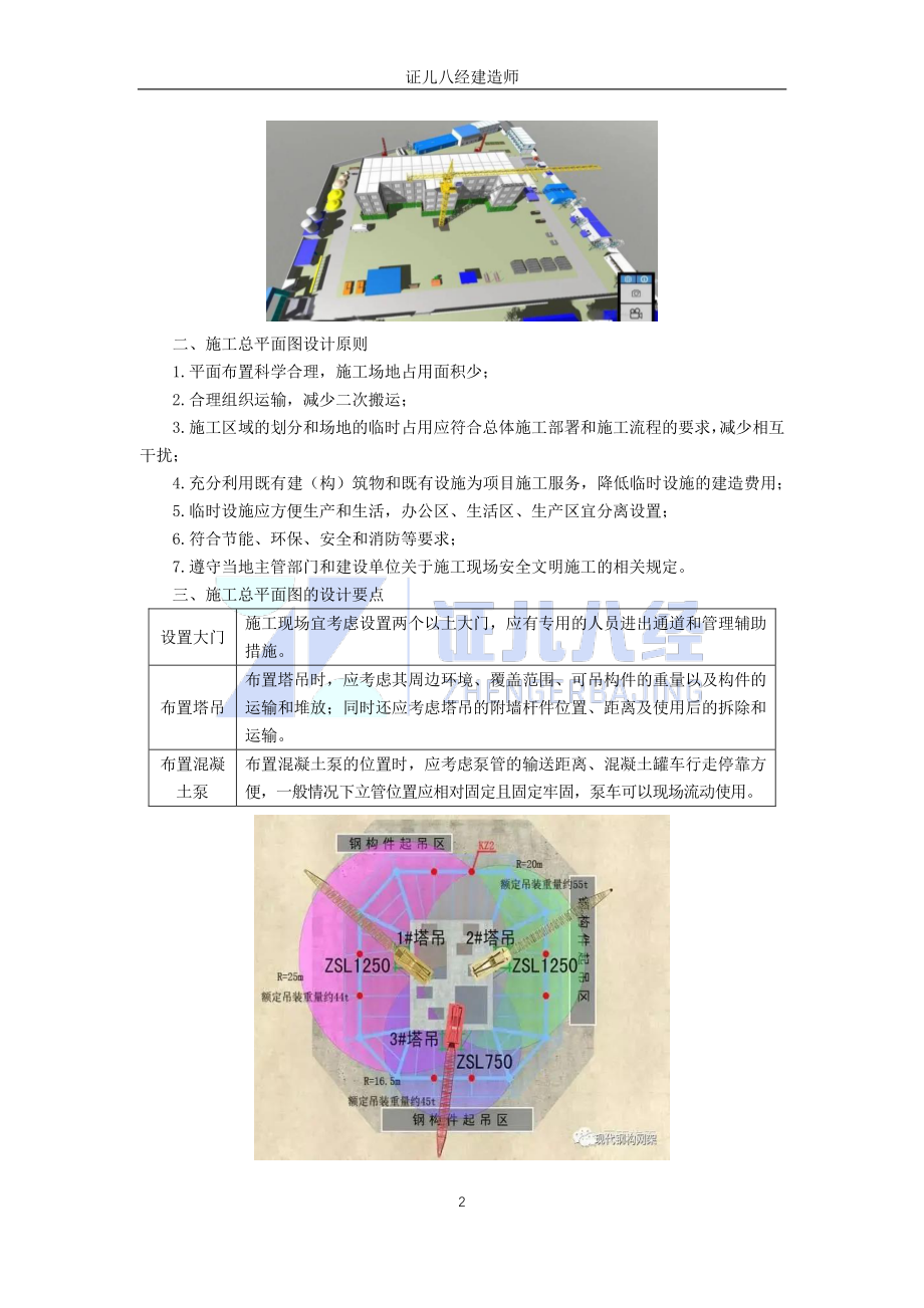 【建筑】基础精学40-项目组织管理1-现场平面布置.pdf_第2页